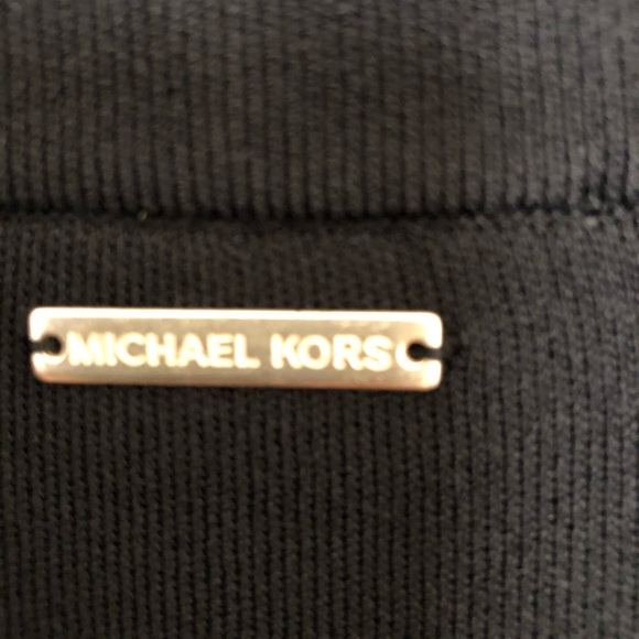 NWT Michael Kors Mockneck Bell-Sleeve Dress - Picture 4 of 6